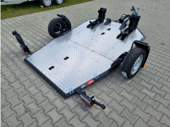  Lorries MT-2 steel wheels, trailer for 2 motorcycles / ATV / 3 motocross - مقطورة دراجة نارية: صورة 3