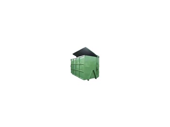  Citycontainer with roof Abrollcontainer - حاوية هوك لفت: صورة 1
