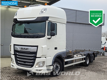 DAF XF 480 6X2 SSC ACC Retarder 2x Tanks Standklima Navi Liftachse Euro 6 - ناقلة حاويات/ شاحنة حاويات: صورة 1