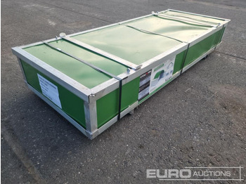  Unused 6m x 6m PVC Container Shelter in White - حاوية إنشاءات: صورة 1