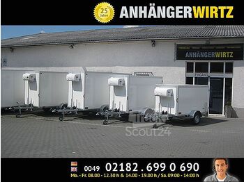 مقطورة للتبريد للبيع  - enkelas Koelwagen direct leverbaar: صورة 1