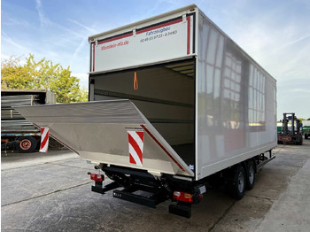 مقطورة بصندوق مغلق Möslein  Tandem Koffer, Ladebordwand 1,5 t + Durchladbar: صورة 2