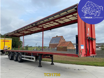 نصف مقطورة مسطحة LAG