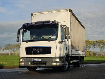 شاحنة ذات ستائر جانبية MAN TGL 8.180