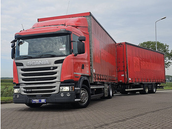 شاحنة ذات ستائر جانبية SCANIA G 410