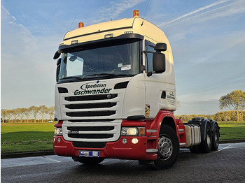 شاحنة بهيكل معدني للمقصورة SCANIA G 450