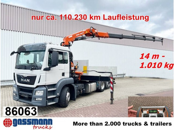 شاحنات مسطحة MAN TGS 26.360
