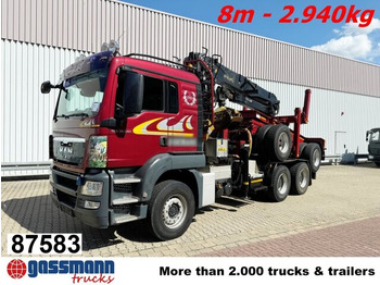 شاحنة قطع الأشجار MAN TGS 26.540