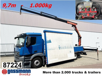 شاحنات مسطحة MERCEDES-BENZ Antos