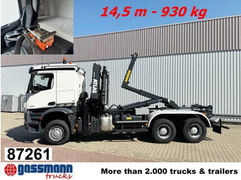 شاحنة برافعة خطافية MERCEDES-BENZ Arocs 3351