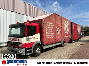 شاحنة ذات ستائر جانبية MERCEDES-BENZ Atego 1223
