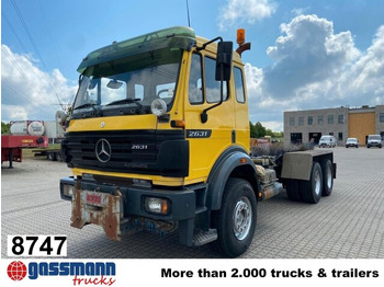 شاحنة بهيكل معدني للمقصورة MERCEDES-BENZ SK 2631