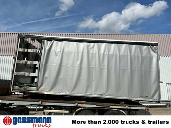 حاوية ذات ستائر جانبية Pritschenaufbau, Curtainsider, Edscha,: صورة 2 حاوية ذات ستائر جانبية Pritschenaufbau, Curtainsider, Edscha,: صورة 2