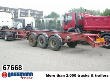 ناقل حاوية/ نصف مقطورة بحاوية