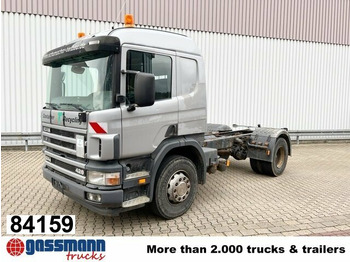 شاحنة بهيكل معدني للمقصورة SCANIA 124G 420