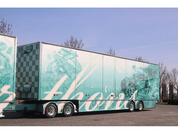 نصف مقطورة بصندوق مغلق LIMETEC