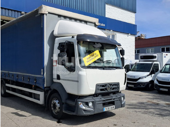 شاحنة ذات ستائر جانبية RENAULT D 210
