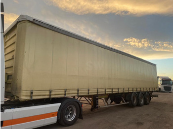 نصف مقطورة بستائر جانبية FRUEHAUF