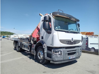 شاحنة برافعة خطافية RENAULT Premium 410