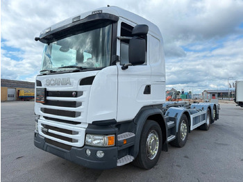 شاحنة بهيكل معدني للمقصورة SCANIA G 450