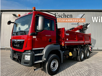 شاحنة قلاب, شاحنة كرين MAN TGS 26.460 6x4BB|Palfinger M12L83 Kran*Bordmatik: صورة 2