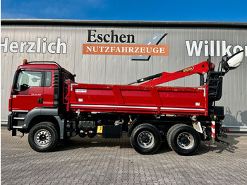 شاحنة قلاب, شاحنة كرين MAN TGS 26.460 6x4BB|Palfinger M12L83 Kran*Bordmatik: صورة 3
