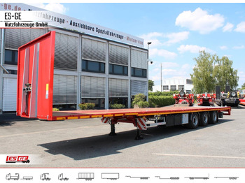 نصف مقطورة مسطحة ES-GE 3-Achs Megatrailer, hydr. Heckabsenkung: صورة 2 نصف مقطورة مسطحة ES-GE 3-Achs Megatrailer, hydr. Heckabsenkung: صورة 2