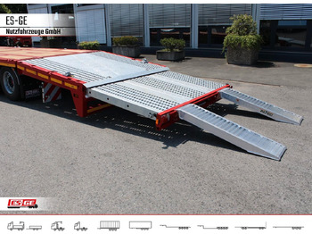 نصف مقطورة مسطحة ES-GE 3-Achs Megatrailer, hydr. Heckabsenkung: صورة 3 نصف مقطورة مسطحة ES-GE 3-Achs Megatrailer, hydr. Heckabsenkung: صورة 3