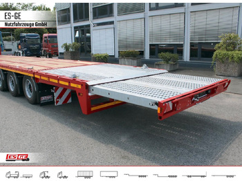 نصف مقطورة مسطحة ES-GE 3-Achs Megatrailer, hydr. Heckabsenkung: صورة 5 نصف مقطورة مسطحة ES-GE 3-Achs Megatrailer, hydr. Heckabsenkung: صورة 5