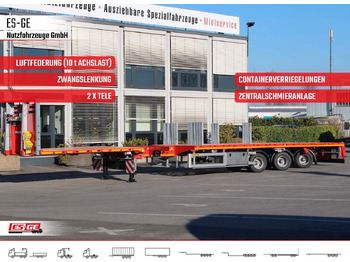 نصف مقطورة مسطحة FAYMONVILLE