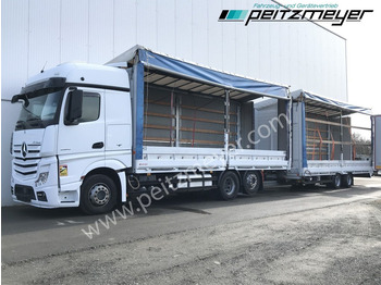 شاحنة ذات ستائر جانبية MERCEDES-BENZ Actros 2542