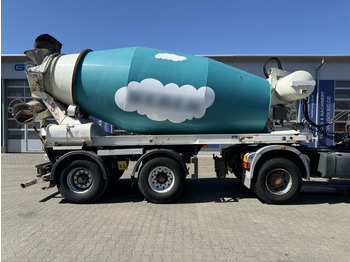 نصف مقطورة خلاطة خرسانة