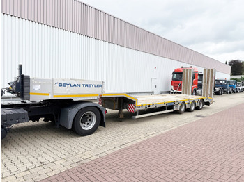 نصف مقطورة بلودر منخفض