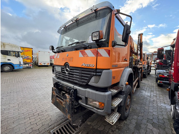 شاحنة لودر انزلاقي Mercedes-Benz Atego 1828 4x4 Atego 1828 4x4, Tele-Absetzer, Winterdienstausstattung: صورة 5