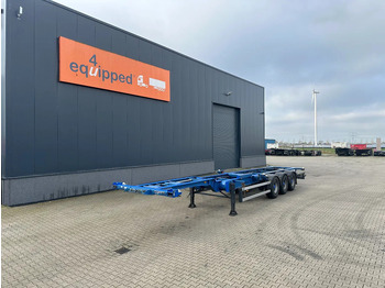 ناقل حاوية/ نصف مقطورة بحاوية