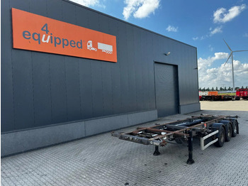 ناقل حاوية/ نصف مقطورة بحاوية DESOT