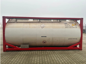 خزان تخزين لنقل الوقود SINGAMAS 20FT ISO, 26.000L/1-COMP/3 BAFFELS/3 manholes, 5Y inspection: 06/2027: صورة 3