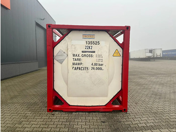 خزان تخزين لنقل الوقود SINGAMAS 20FT ISO, 26.000L/1-COMP/3 BAFFELS/3 manholes, 5Y inspection: 06/2027: صورة 5