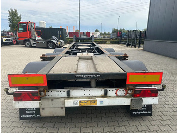 ناقل حاوية/ نصف مقطورة بحاوية TURBOS HOET Turbo's Hoet 20FT High Cube GOOSENECK ADR CHASSIS / BPW + DISC / ADR (FL, AT, OX) / NL- trailer / APK / 2x available: صورة 4