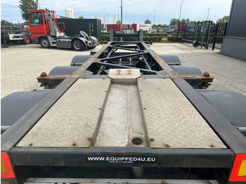 ناقل حاوية/ نصف مقطورة بحاوية TURBOS HOET Turbo's Hoet 20FT High Cube GOOSENECK ADR CHASSIS / BPW + DISC / ADR (FL, AT, OX) / NL- trailer / APK / 2x available: صورة 5