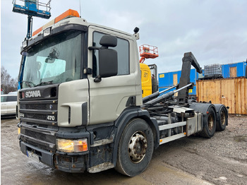 شاحنة برافعة خطافية SCANIA 124