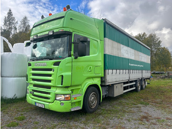 شاحنة ذات ستائر جانبية SCANIA R 380