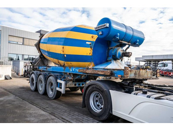 نصف مقطورة خلاطة خرسانة MULLER BETON MIXER/MALAXEUR/MISCHER LIEBHERR 12M3: صورة 2
