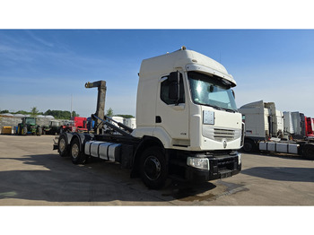 شاحنة بهيكل معدني للمقصورة Renault Premium 450 DXI (BOITE MANUELLE / MANUAL GEARBOX / 6X2 / LAMES DEVANT): صورة 3