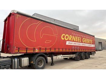 نصف مقطورة بستائر جانبية VAN HOOL