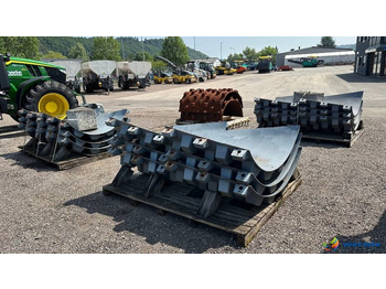 قطع الغيار - مدحلة للبيع  Hamm HAMM + VOLVO Stampffußschalen: صورة 4