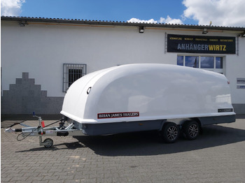 مقطورة نقل اوتوماتيكي BJT Race Shuttle 3 Transporter 470x195x160cm ankippbar Alufelgen black 100km/H 3000kg: صورة 2