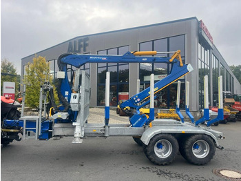 مقطورة الغابات Binderberger Rückewagen RW 12 Alpin, Krankarre, Forst: صورة 3