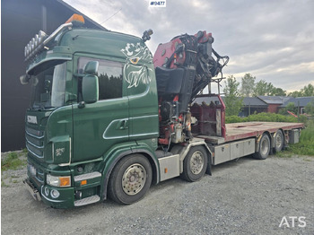 شاحنة كرين SCANIA