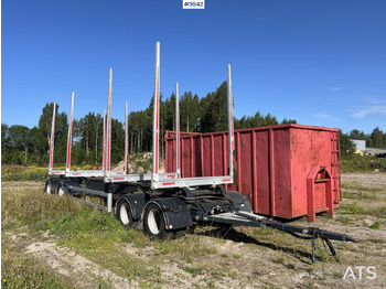 مقطورة اخشاب